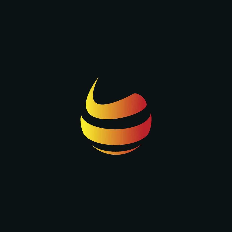 Logo globe vector