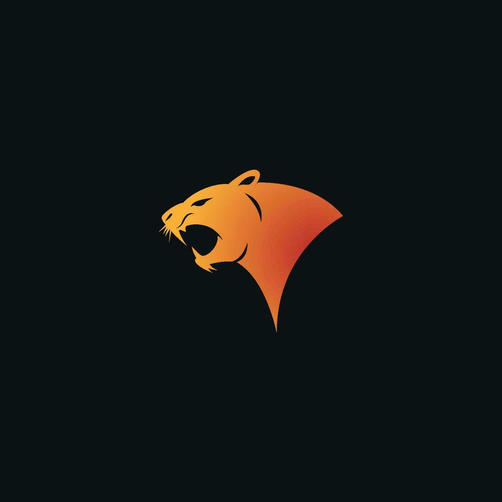 Logo vector pet animal editable