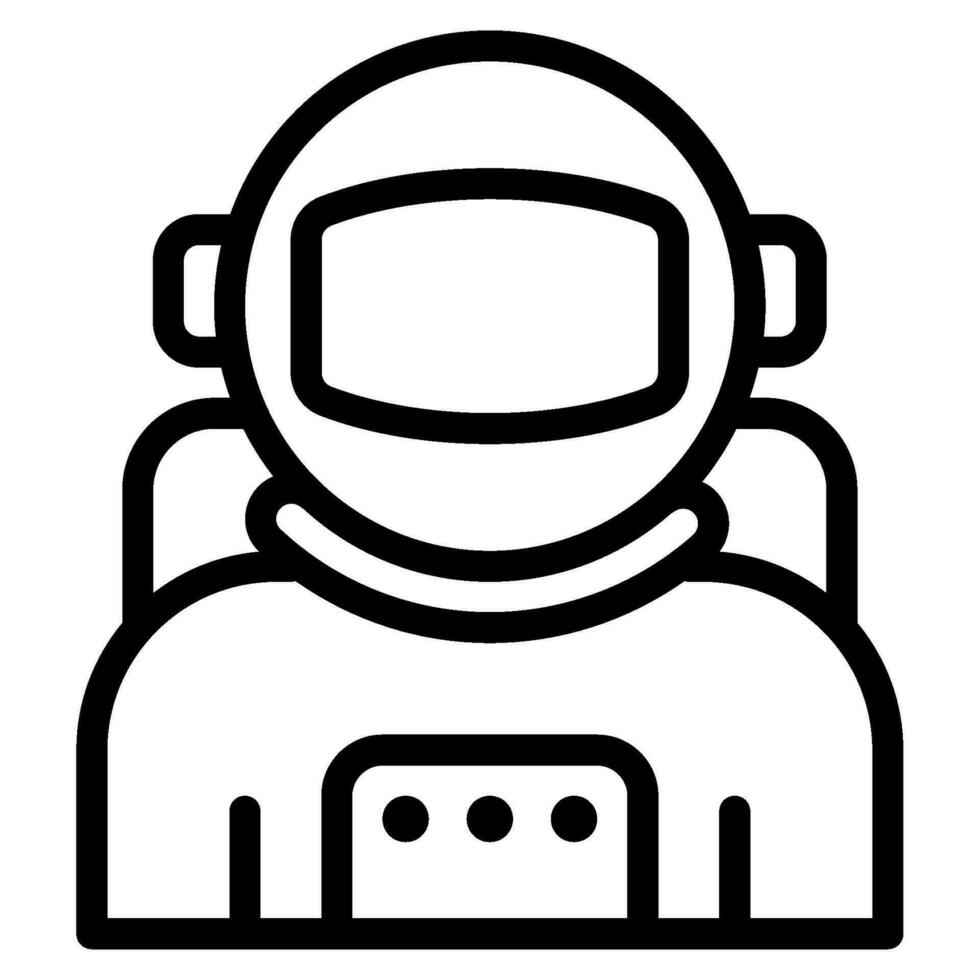 Astronaut space technology object illustration vector