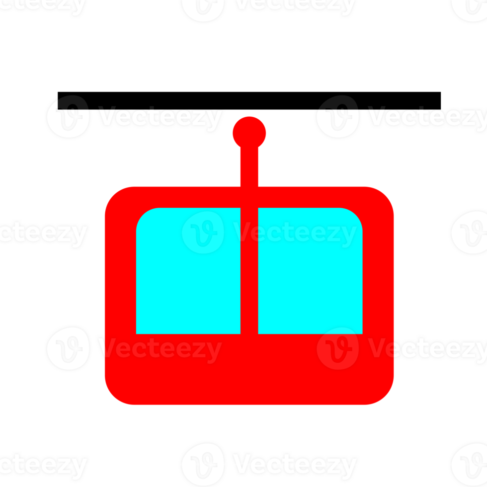 de modern snel tram milieuvriendelijk elektrisch vervoer. png