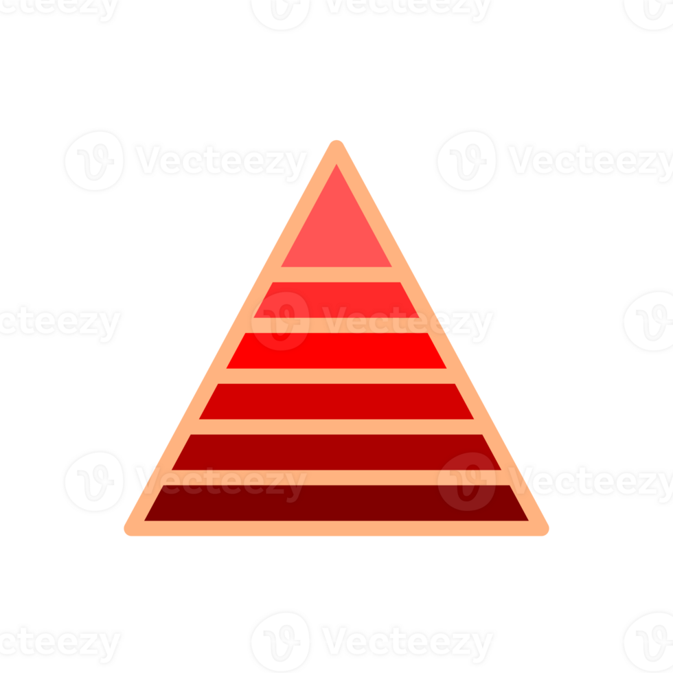 triangolo piramide grafico, attività commerciale diagramma per presentazioni png