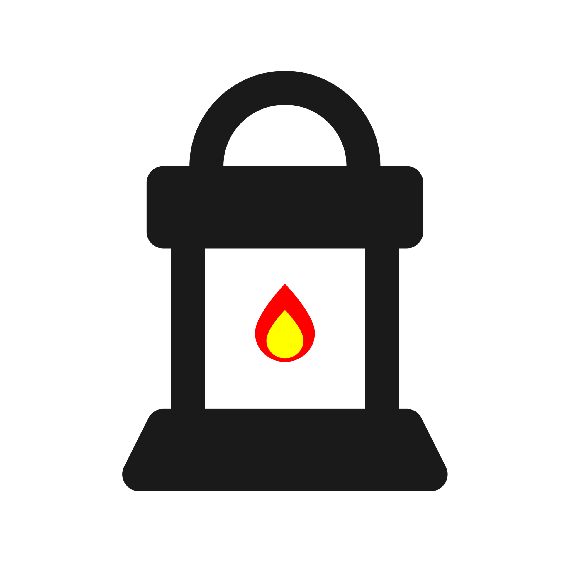 Classic oil lantern illustration 37046832 PNG