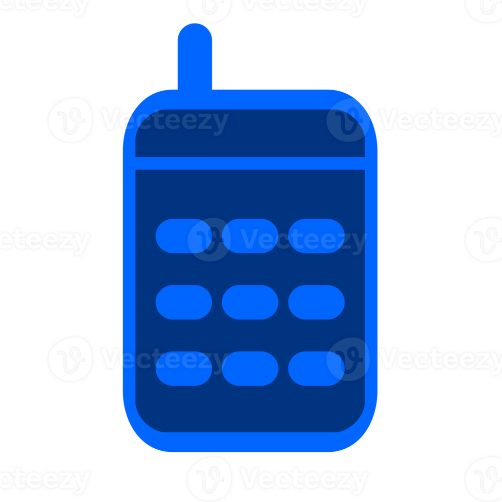 smart phone with keypad display and antenna png