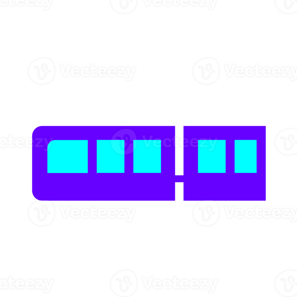 The modern fast train Eco-friendly electric transport. png