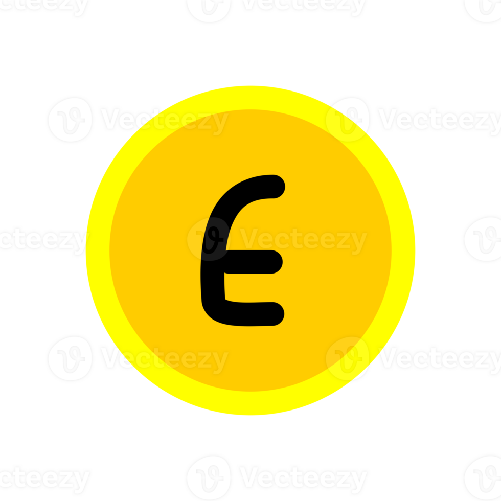 pounsterling gold coin isolated png