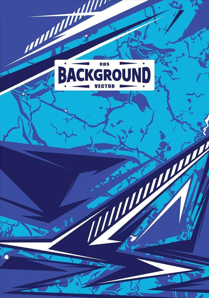 blue racing background cracked for sublimations jersey textures vector