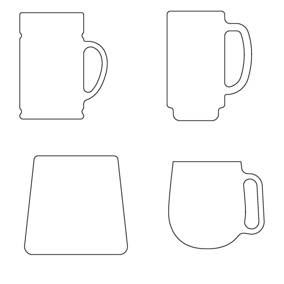 beer glass icon vector