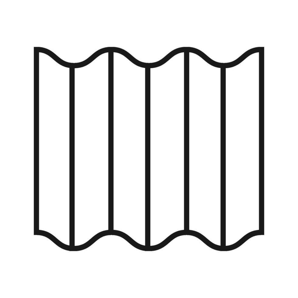 asbestos roof icon vector