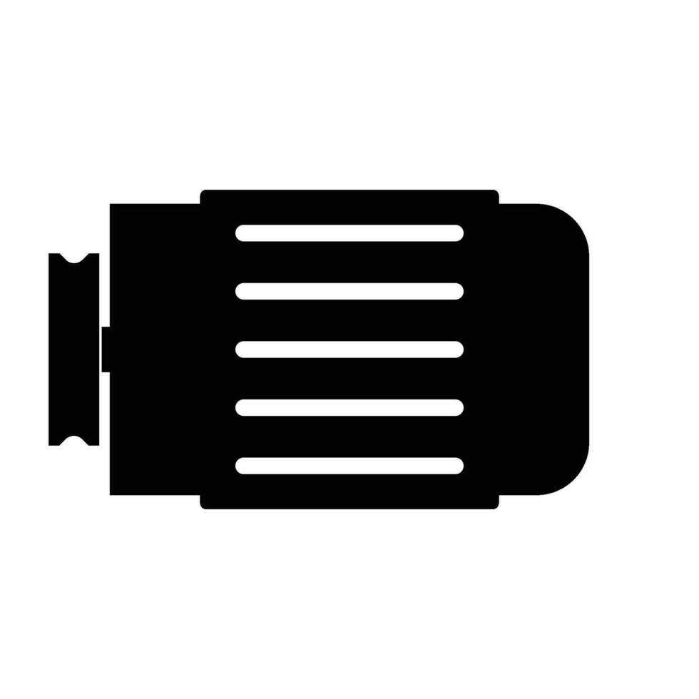 Electric dynamo icon vector