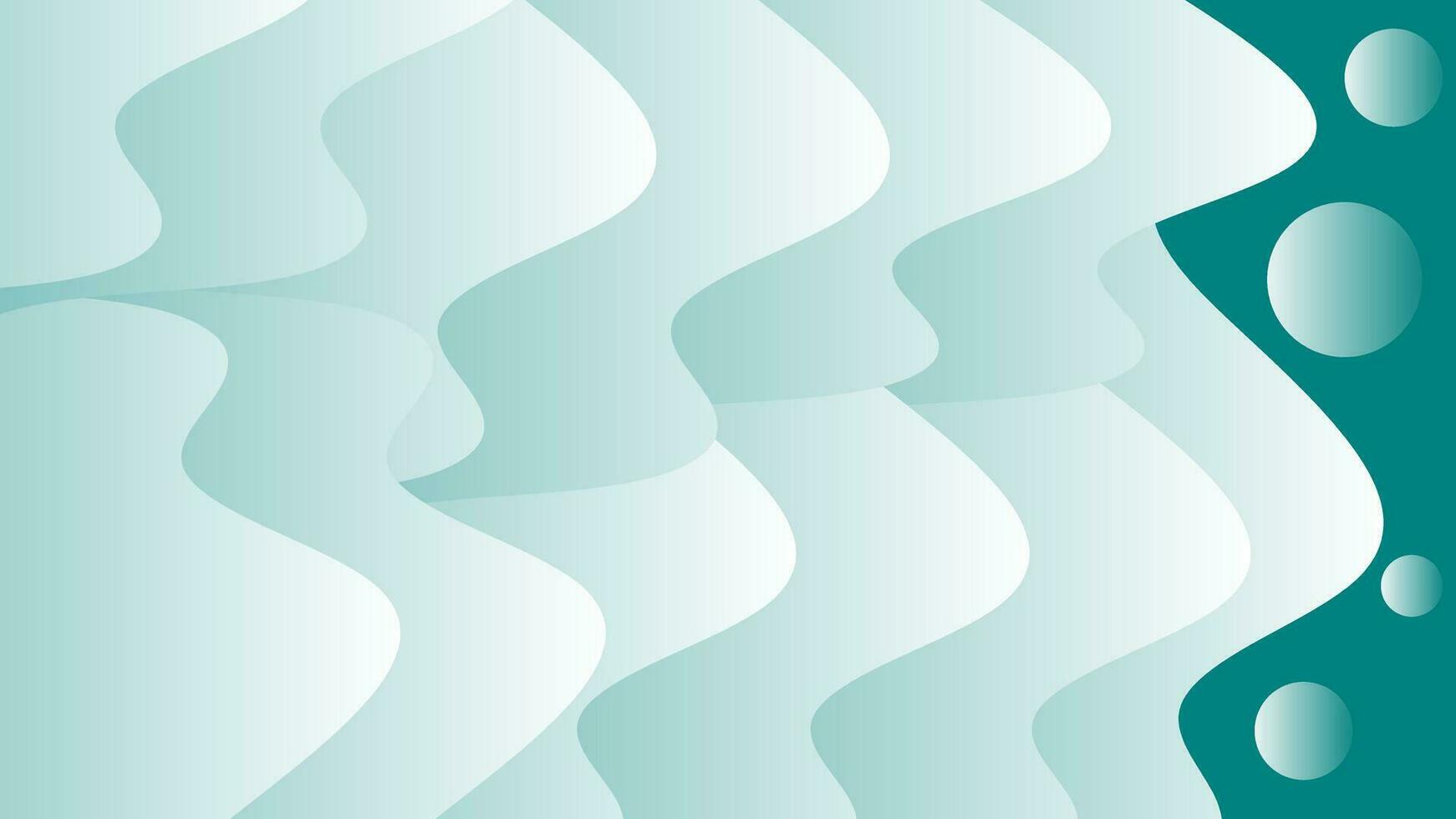 Abstract wave background suitable for desktop wallpaper and so on vector