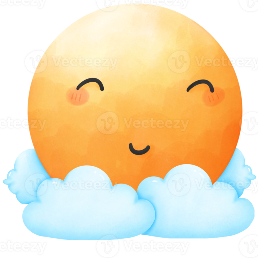 Moon and cloud png