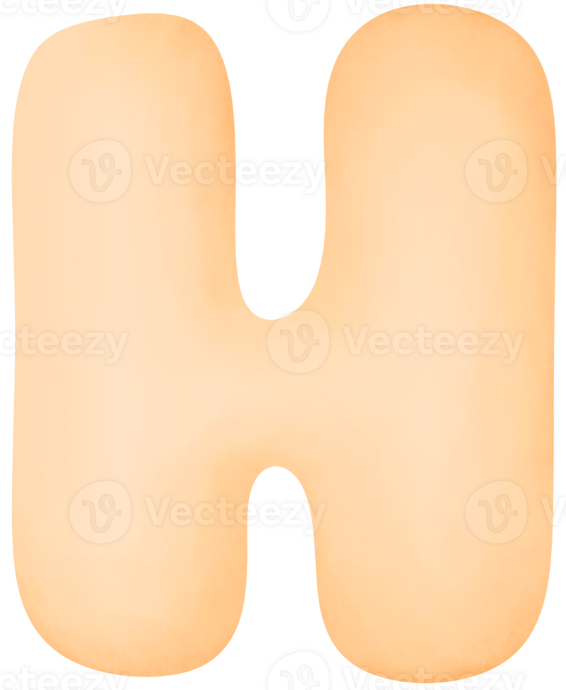 English alphabet H png