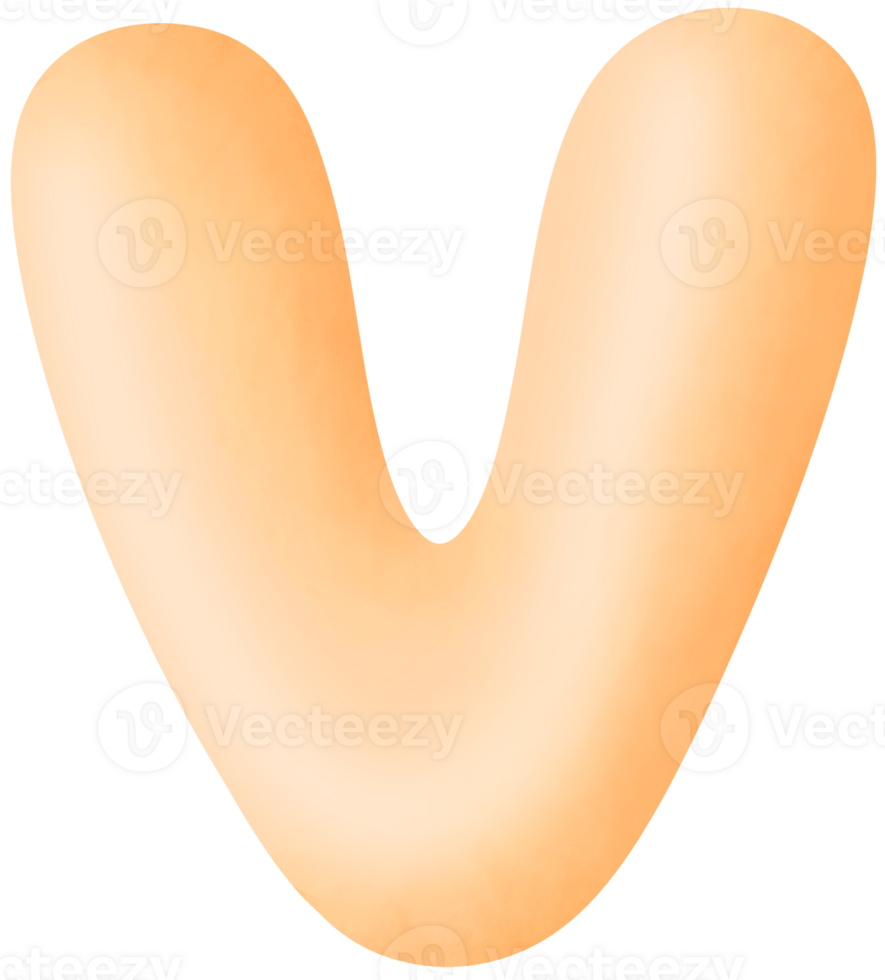English alphabet V png