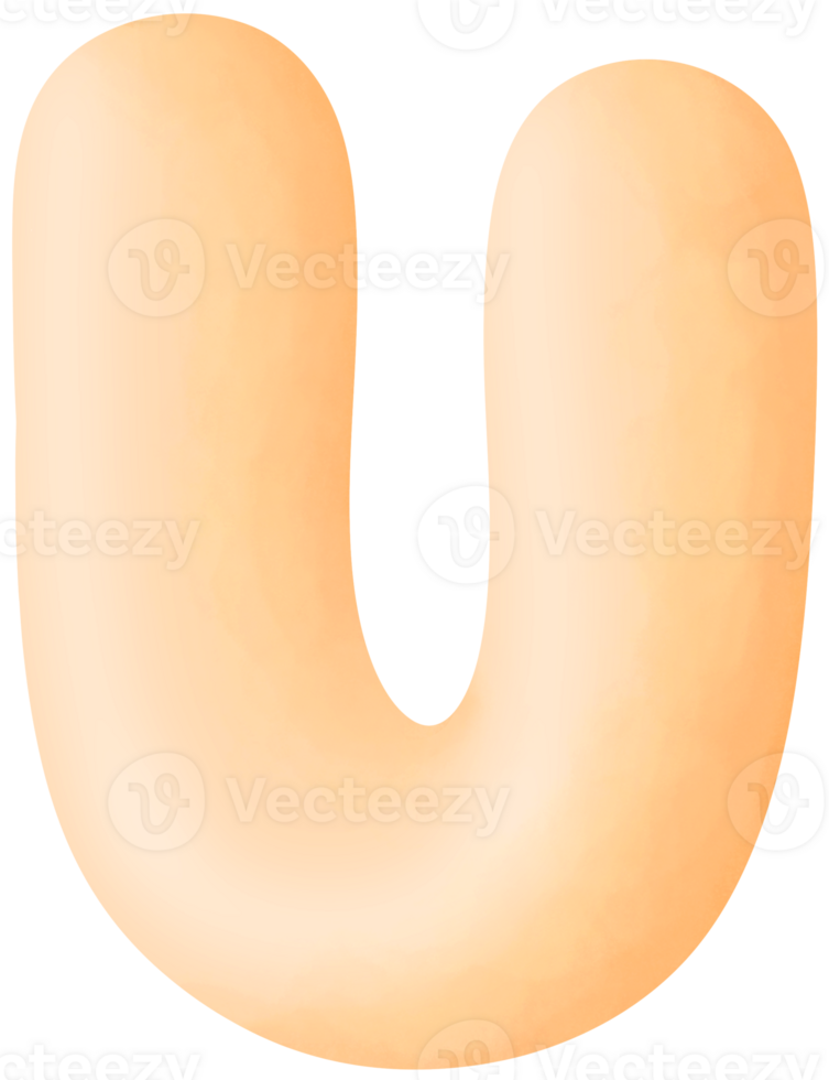 English alphabet U png