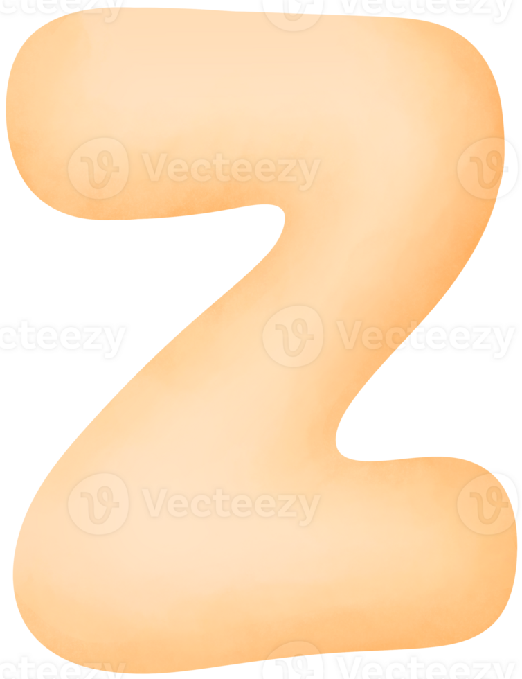 English alphabet Z png