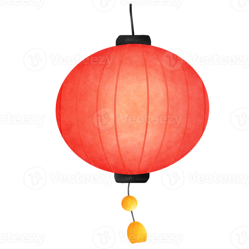 There was a bright red lantern inside. png
