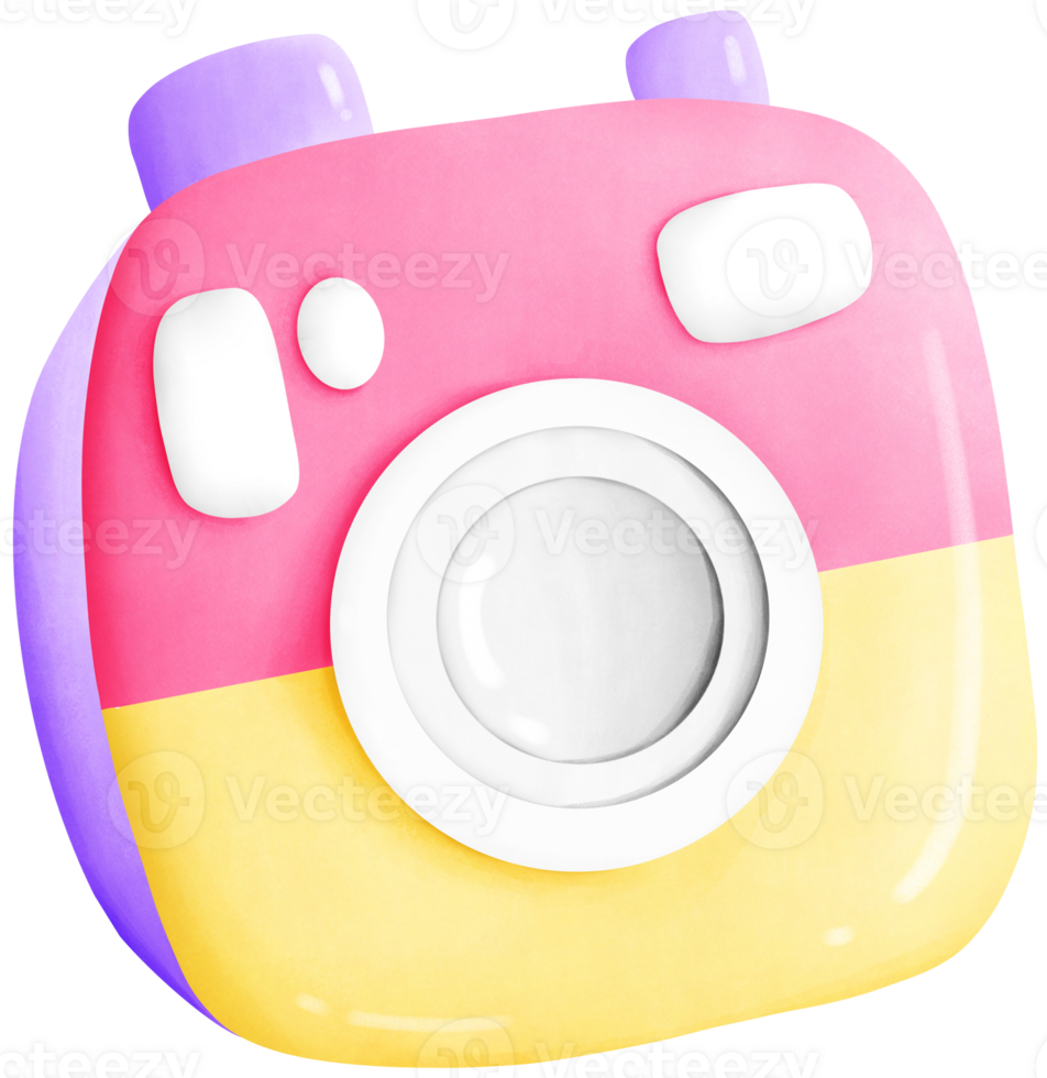 Travel or party camera png