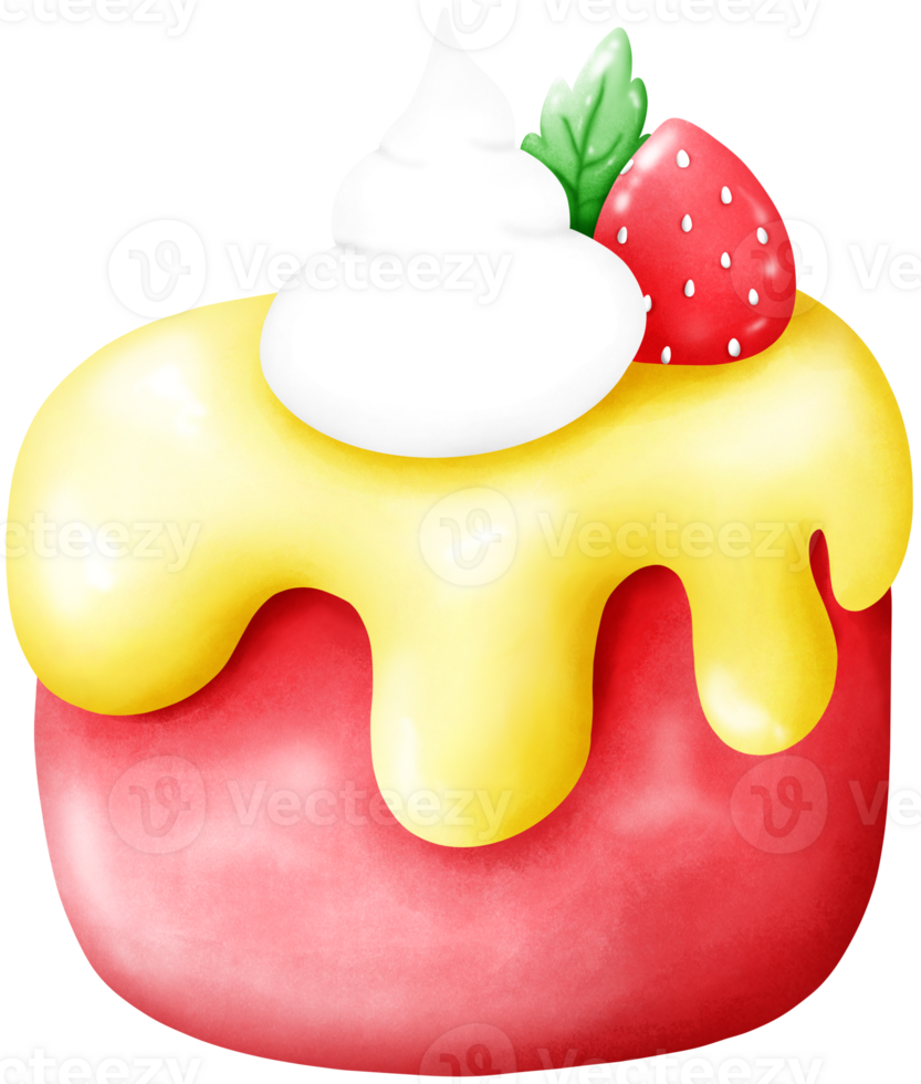 Strawberry Pound Cake png