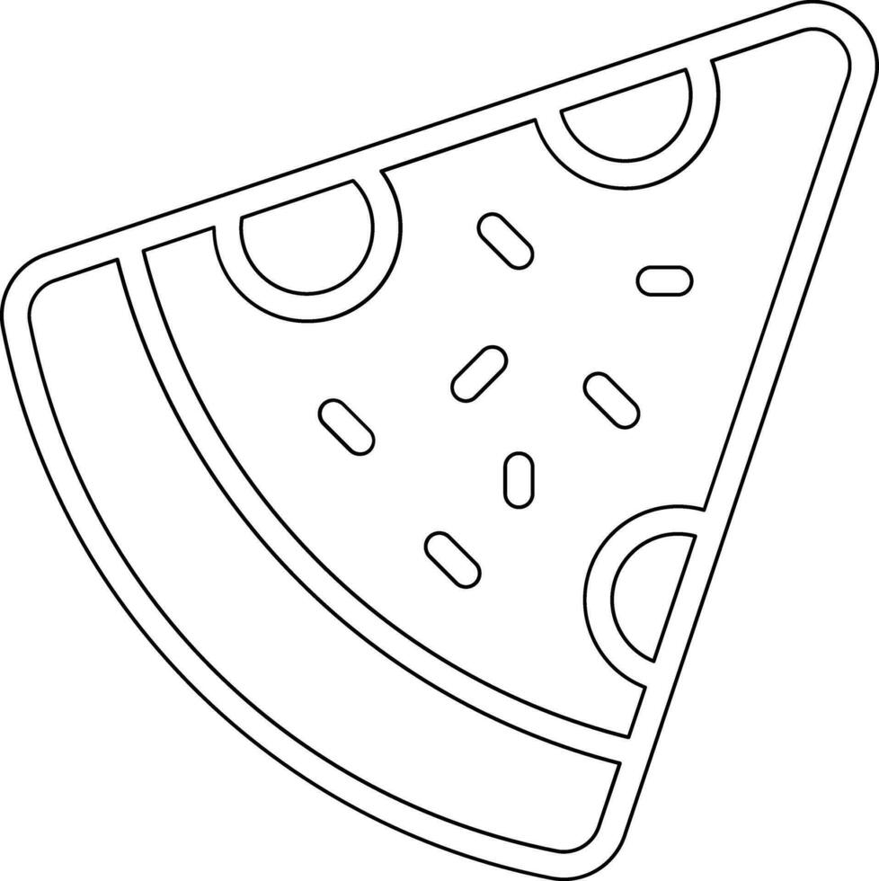 Pizza Slice Vector Icon