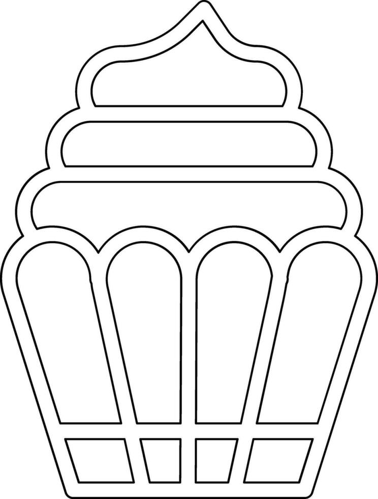 Cupcake Vector Icon