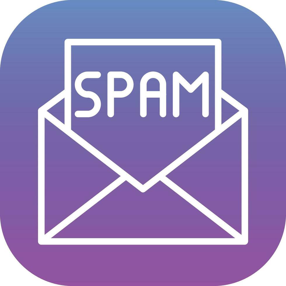 Spam Email Vector Icon