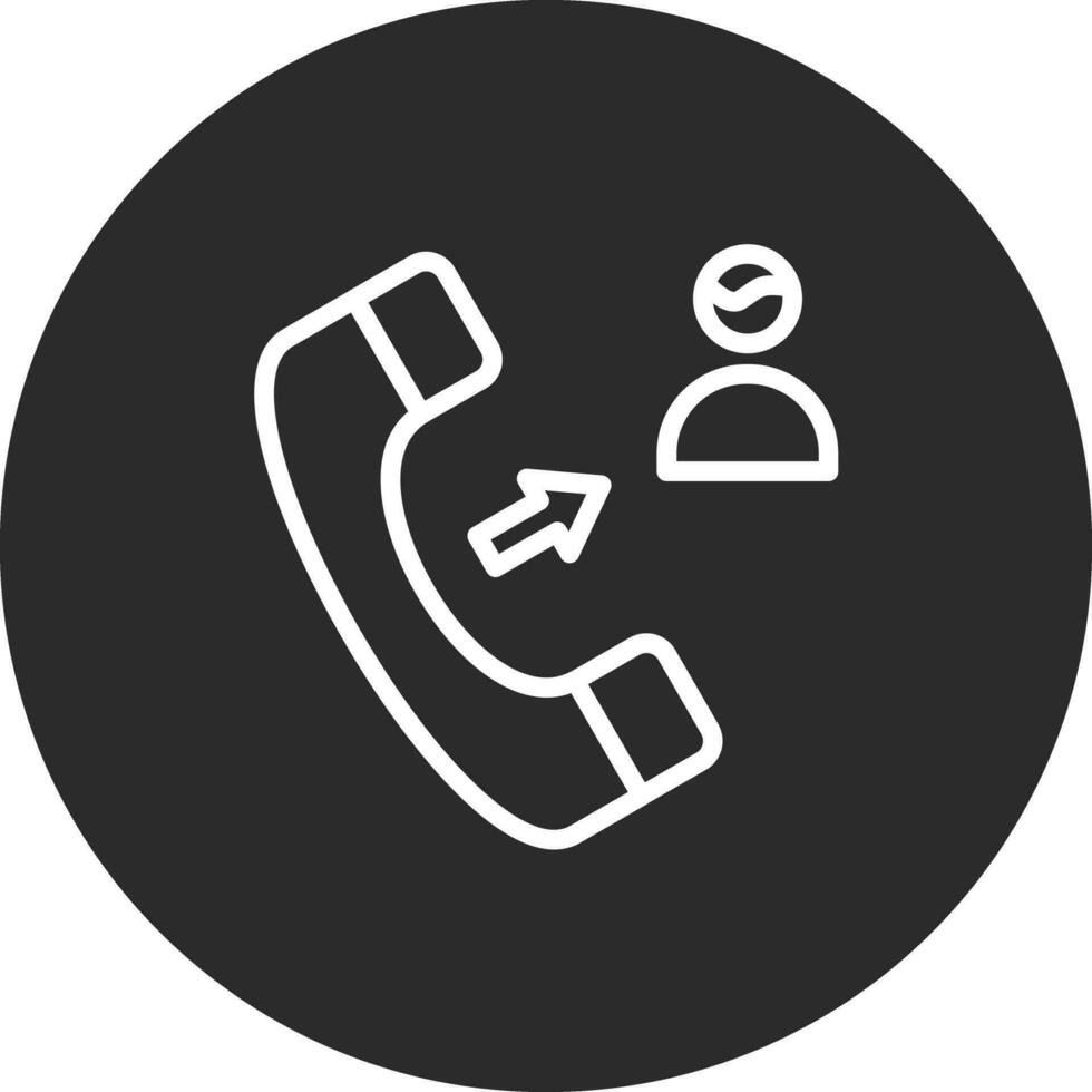 icono de vector de contacto