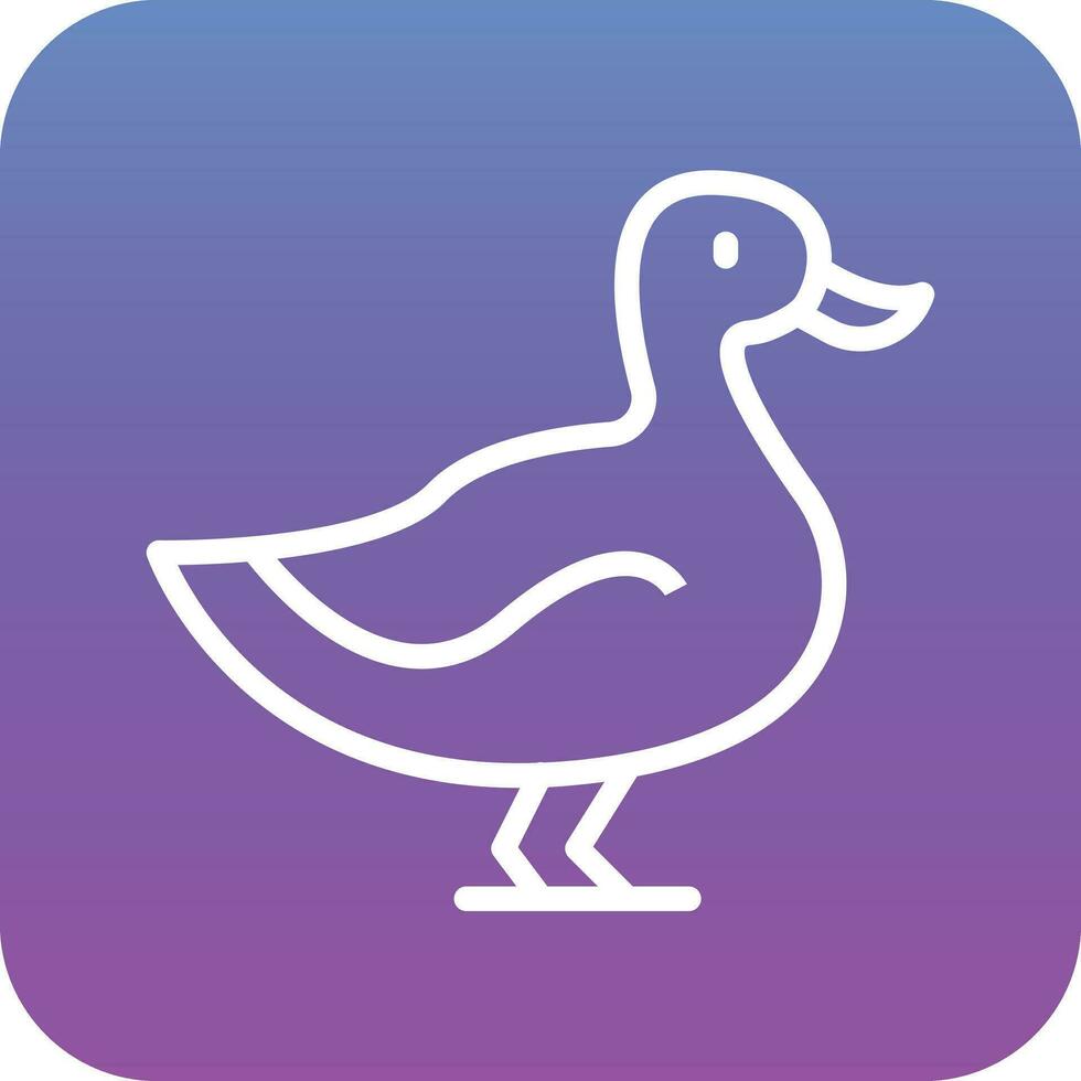 Duck Vector Icon