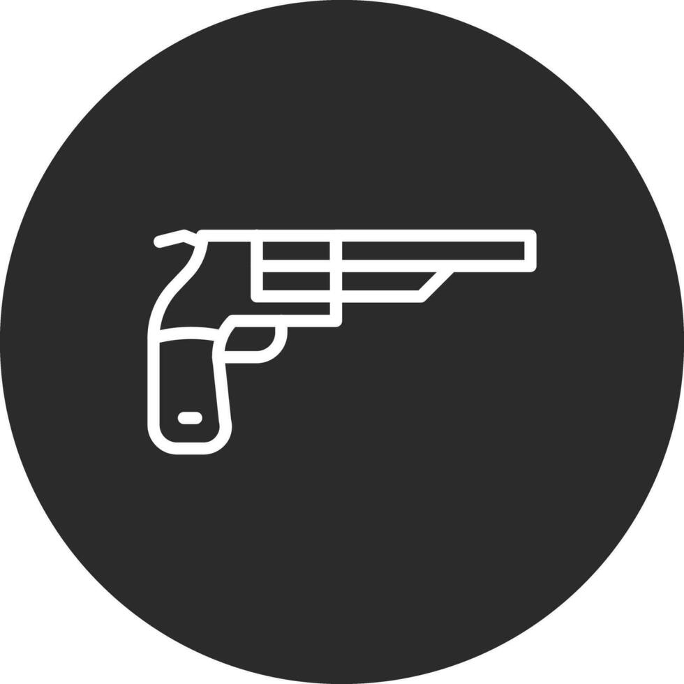 Revolver Vector Icon