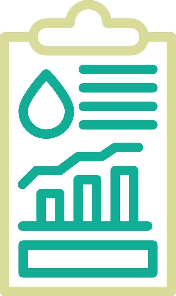 Oil Document Vector Icon