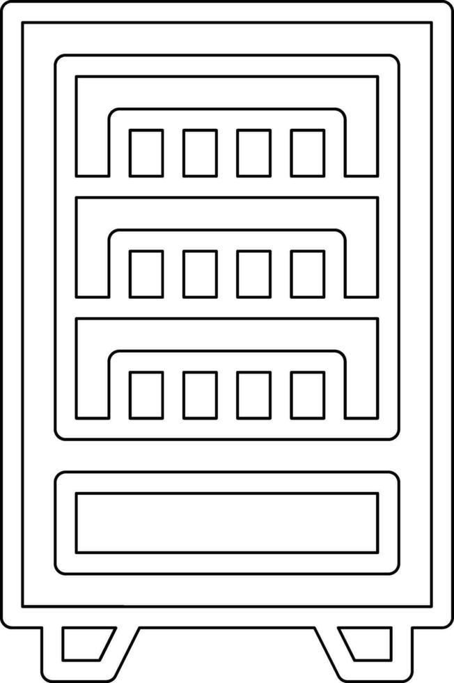 Vending Machine Vector Icon