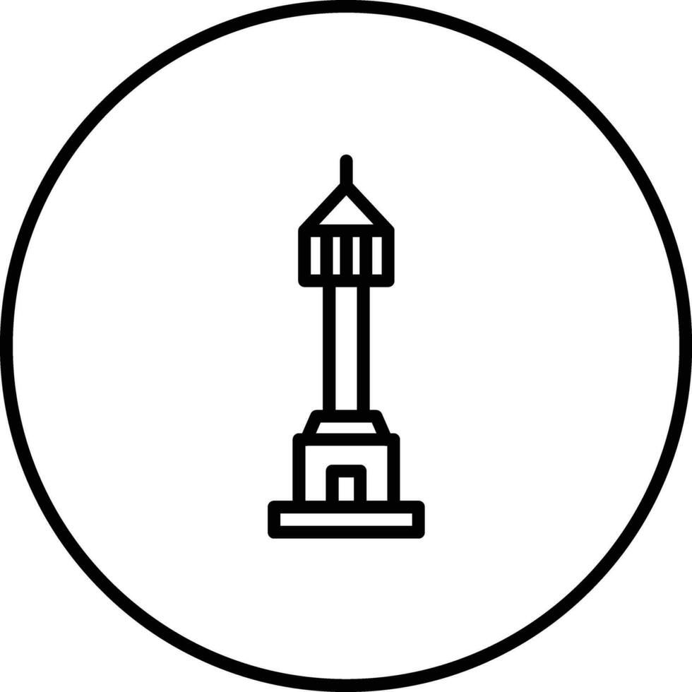 trajans columna vector icono