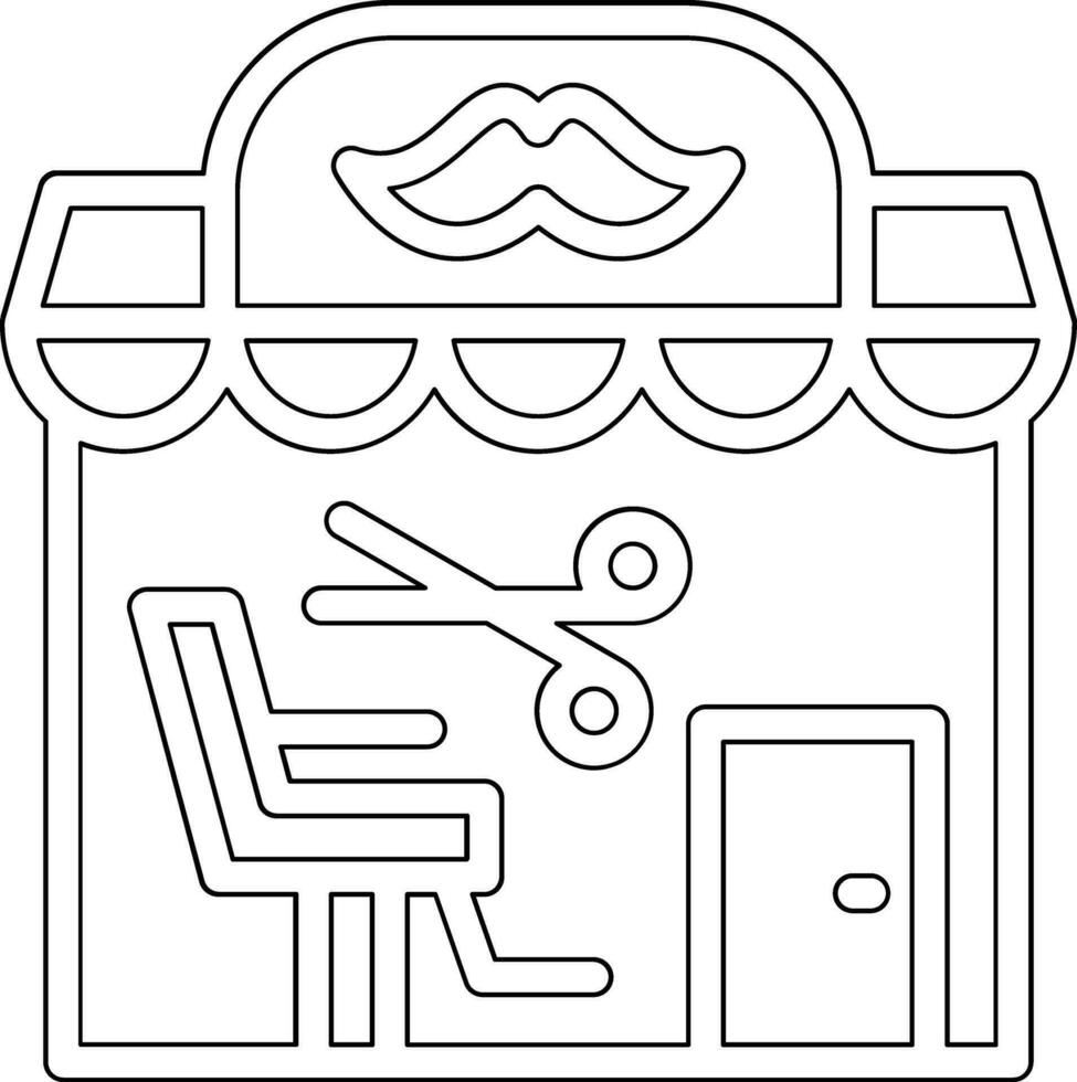 Barber Shop Vector Icon