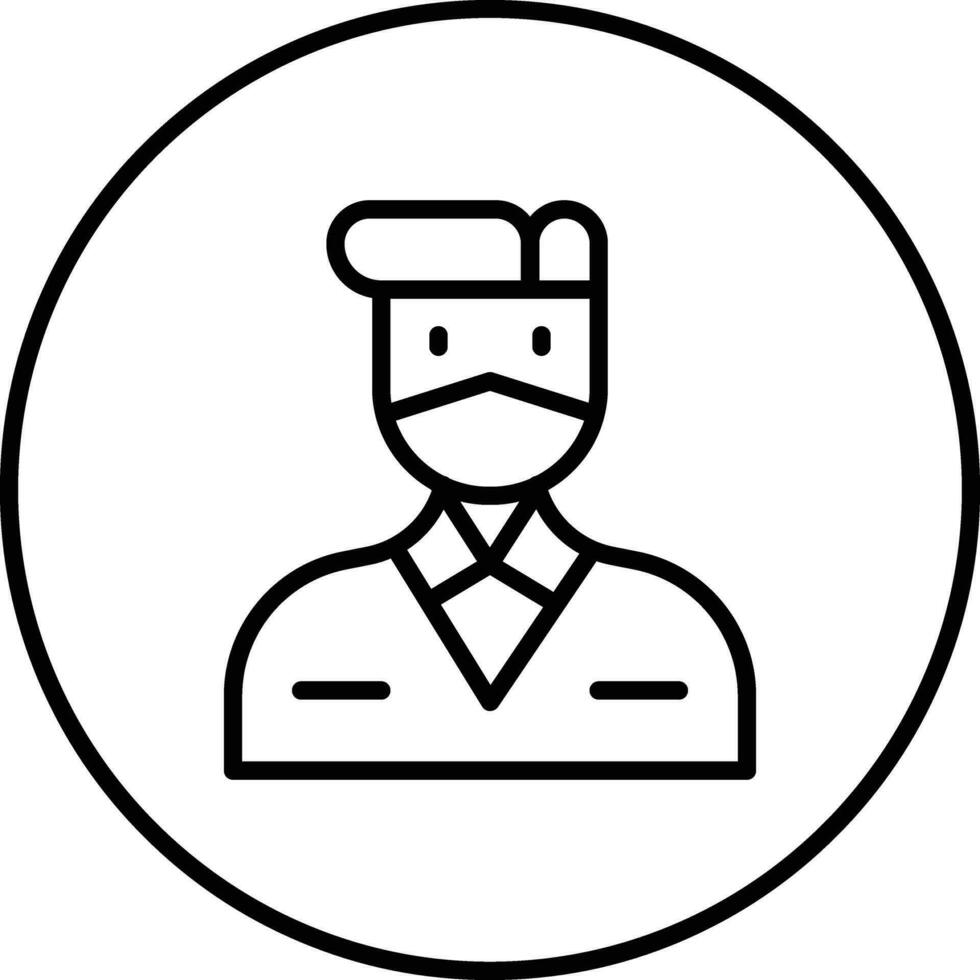 Male Dentist Vector Icon