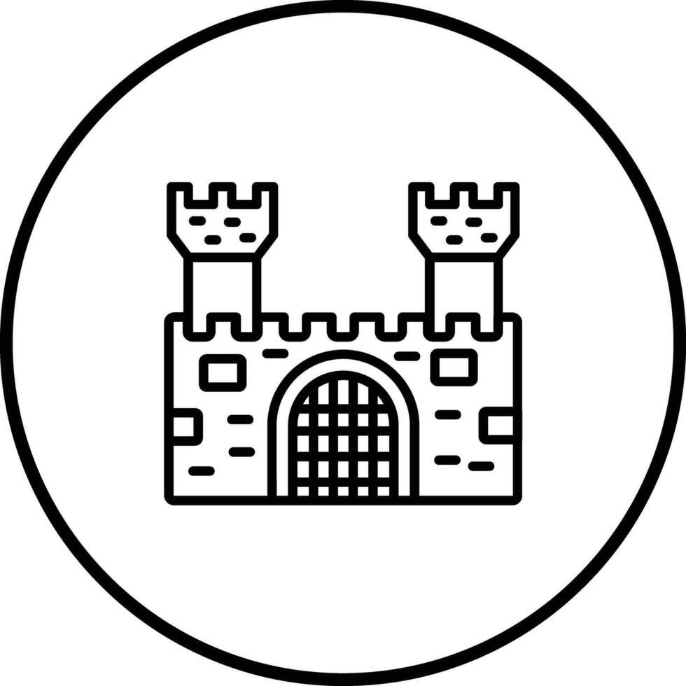 Fortress Vector Icon