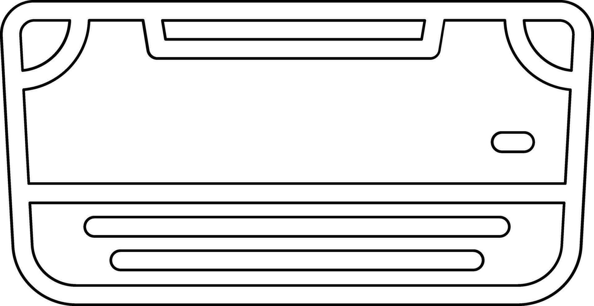 icono de vector de aire acondicionado