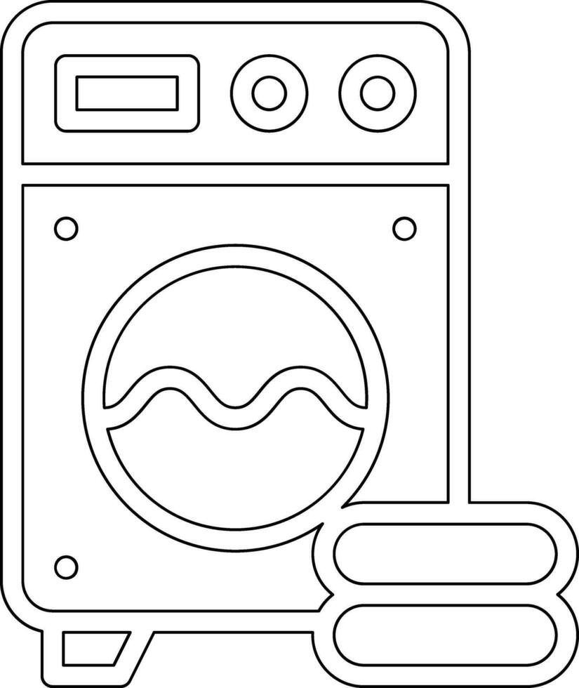 Washing Machine Vector Icon