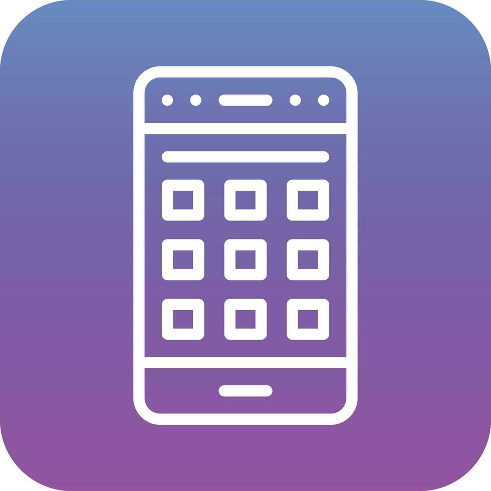 Mobile App Vector Icon