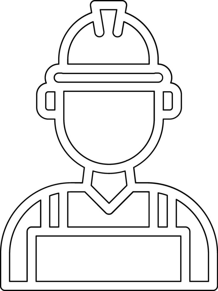 Oil Worker Vector Icon