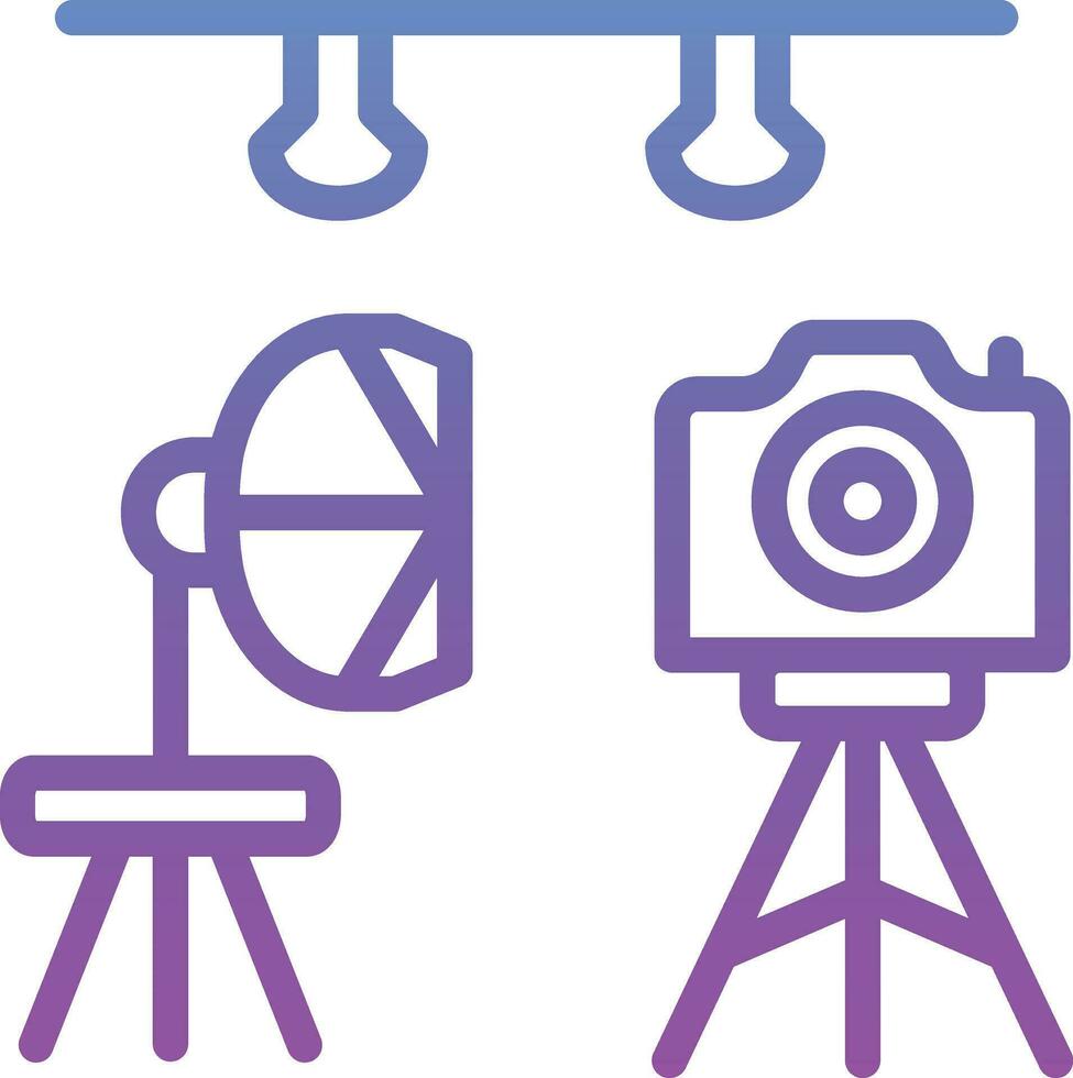 Photo Studio Vector Icon