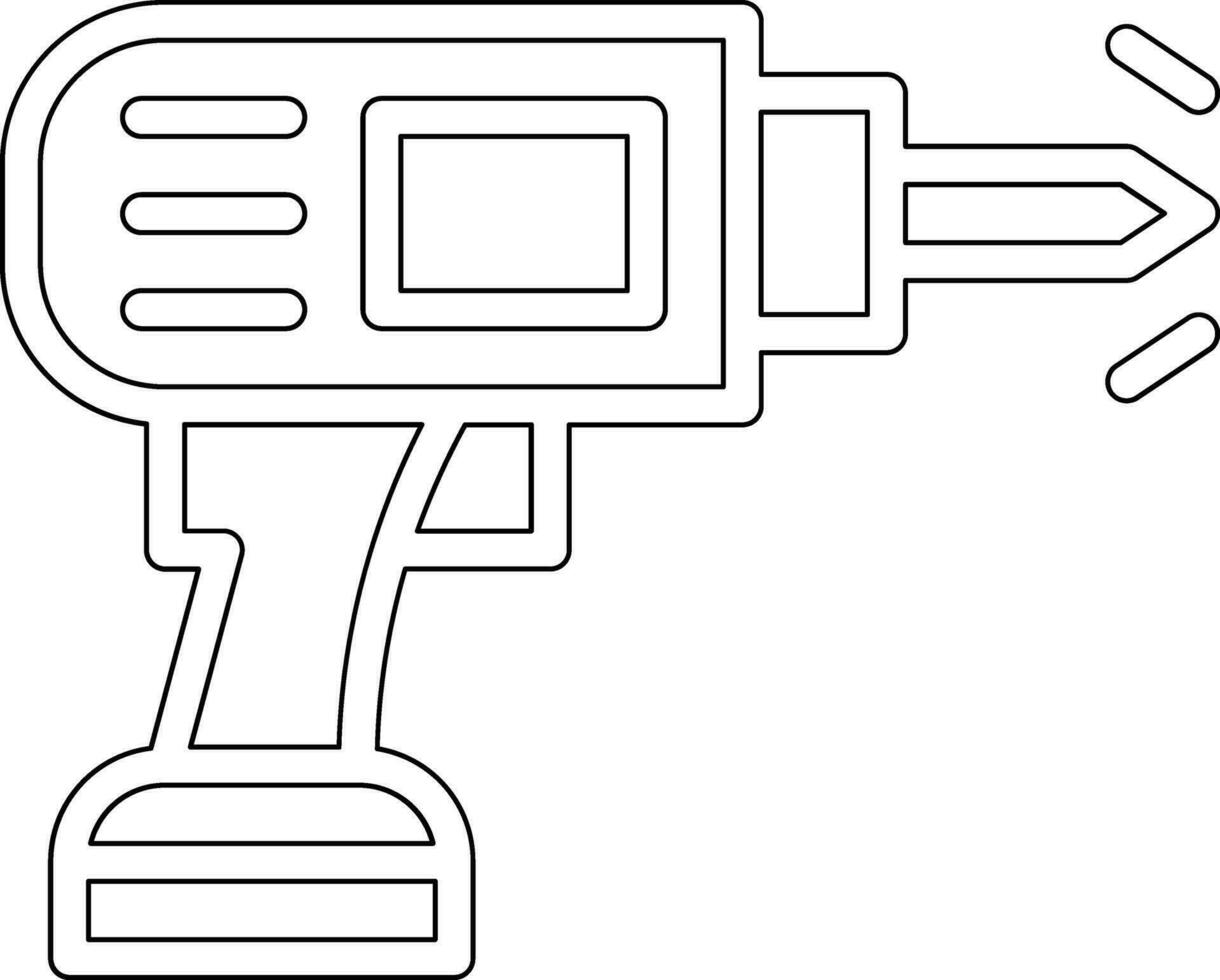 Hand Drill Vector Icon
