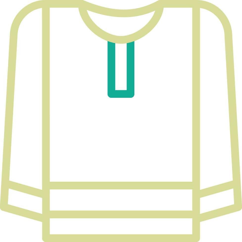 icono de vector de camisa