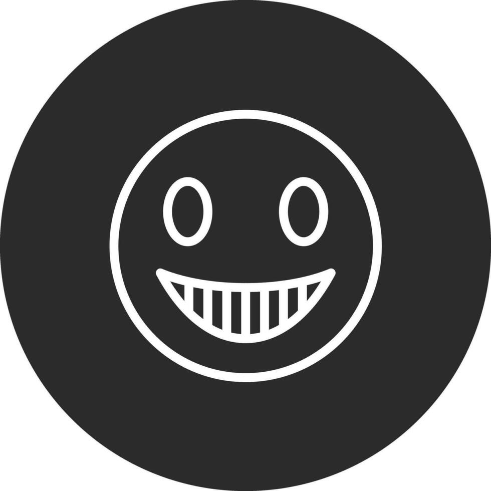 Grinning Face with Smiling Eyes Vector Icon