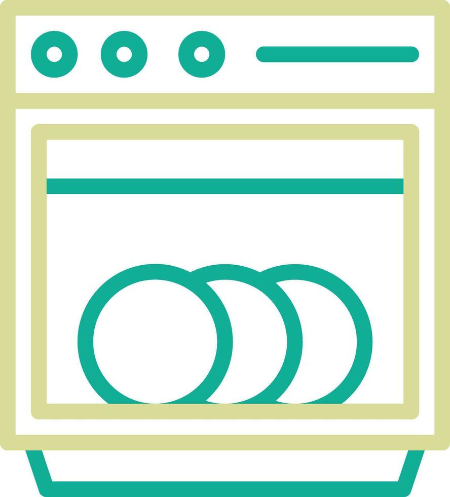 Dishwashing Vector Icon