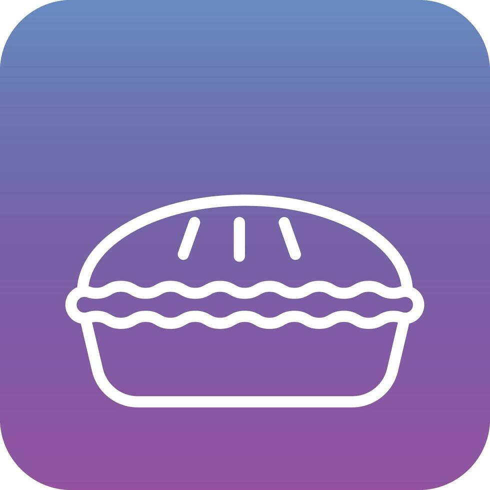 Pie Vector Icon