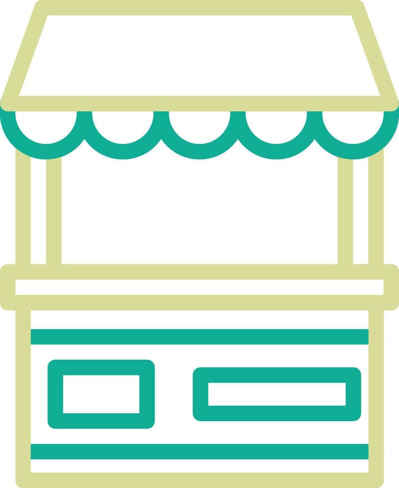 Food Stand Vector Icon