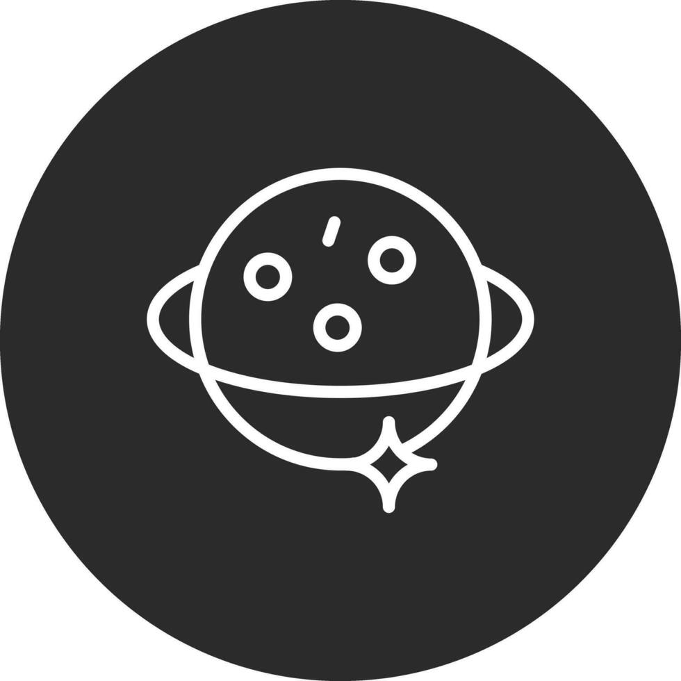 icono de vector de astronomía