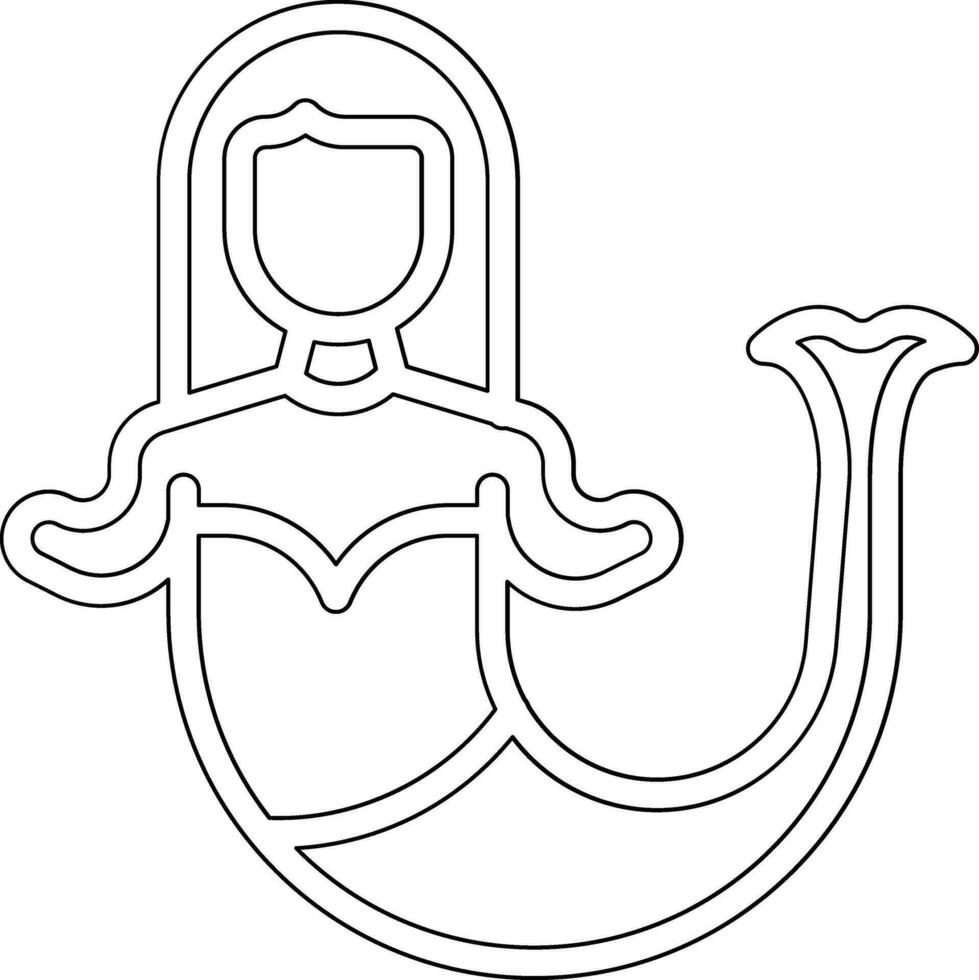 Mermaid Vector Icon