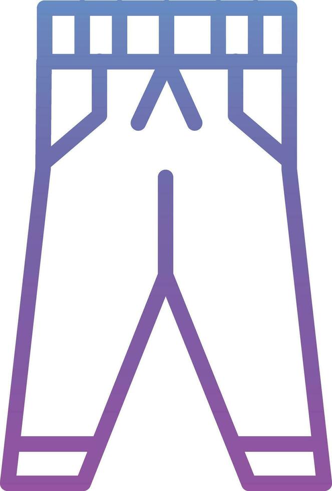 Business Trousers Vector Icon