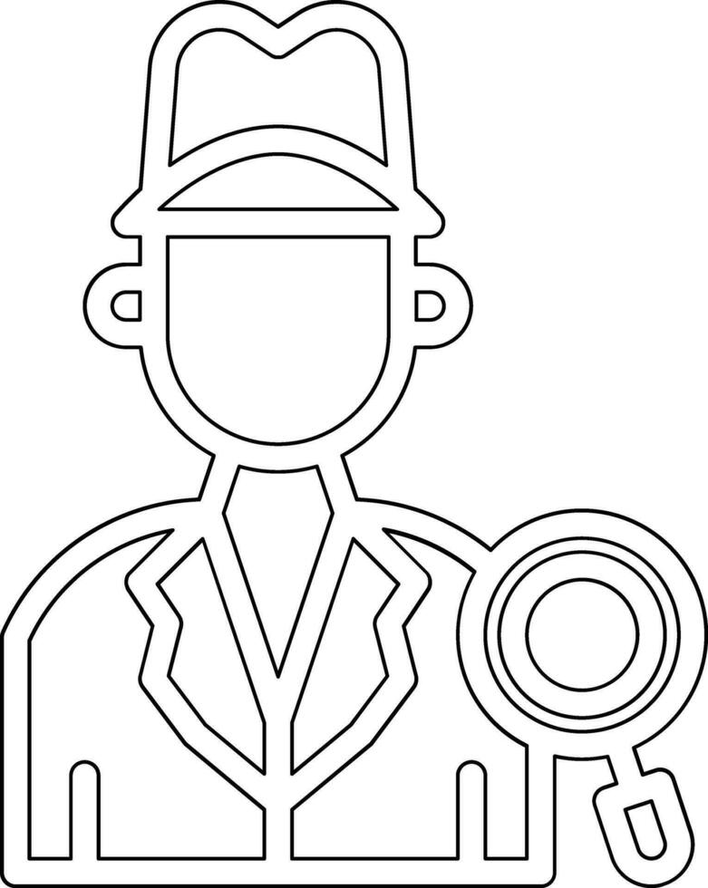 Detective Vector Icon