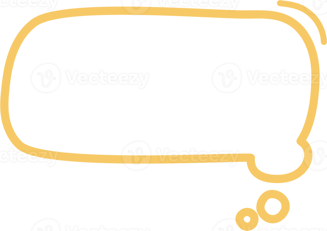 Colorful pastel yellow color speech bubble balloon, icon sticker memo keyword planner text box banner, flat png transparent element design